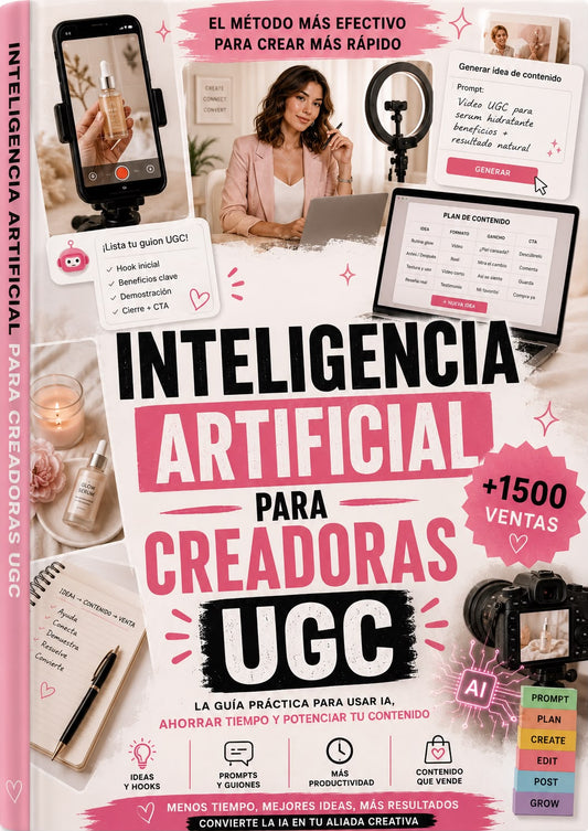 Inteligencia Artificial para Creadoras UGC